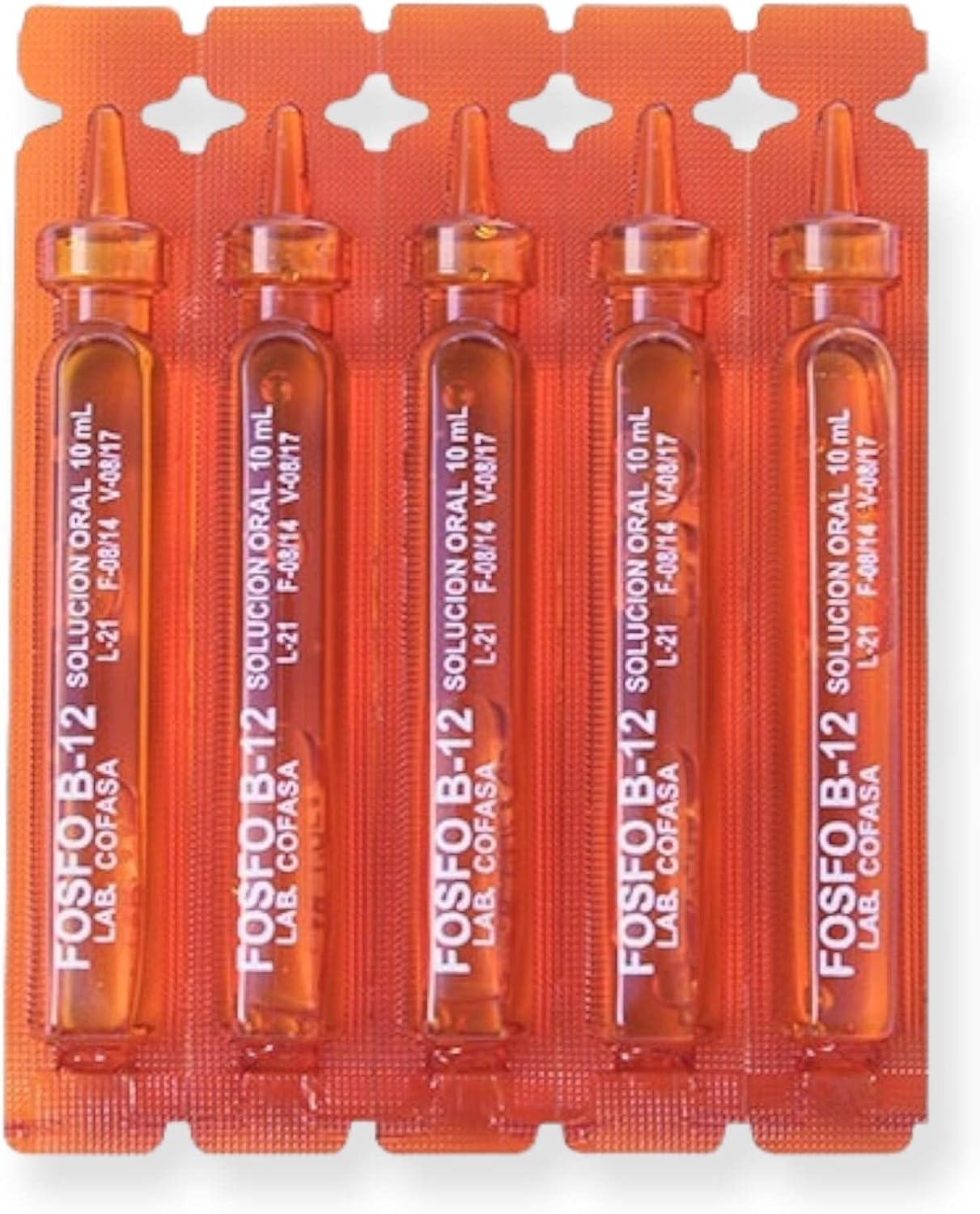 Fosfo B-12 Oral Solution and Syrup Bundle (15 Ampoules + 120ML Syrup)
