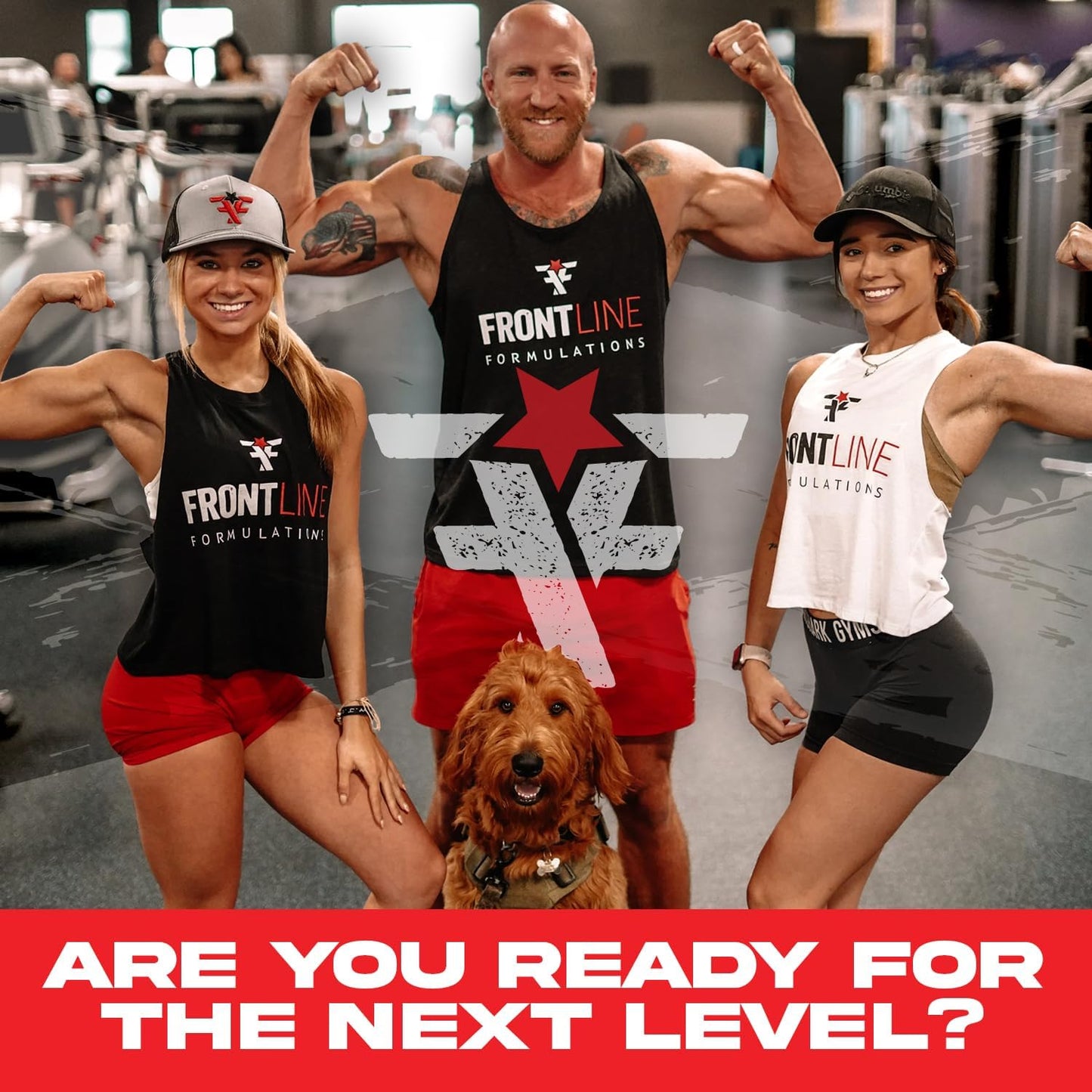 Frontline Formulations Amino Flood: BCAAs and Essential Amino Acids for Muscle Building, Peach Mango Flavor, 30 Servings