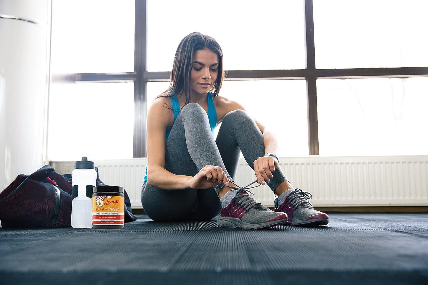 Fruit Punch BCAA Powder with Collagen Peptides for Muscle Recovery - Pre/Post Workout Drink with Electrolytes - 30 Servings