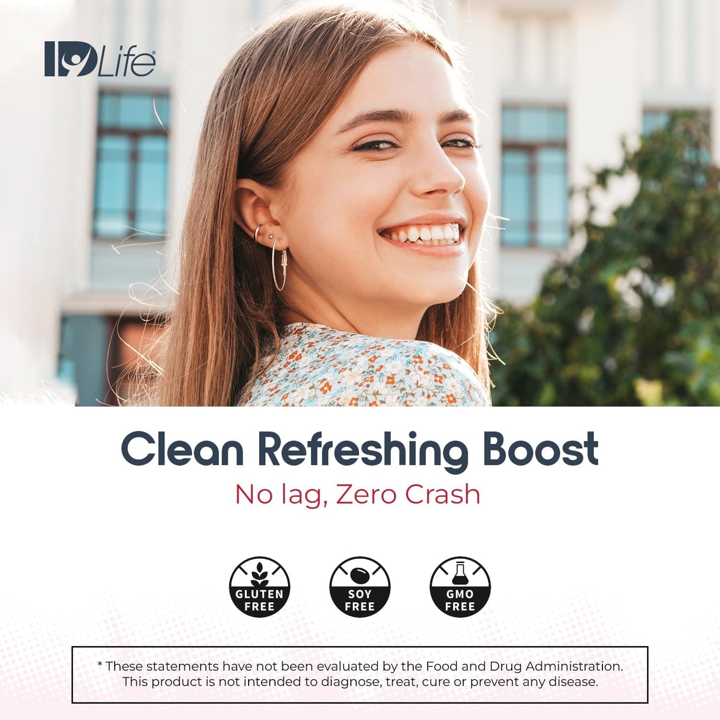 Fruit Punch IDLife Energy Powder for Sustained Energy Boost - Healthy Drink for Work, Gym, and Daily Use - No Jitters or Crash - 15 Sticks