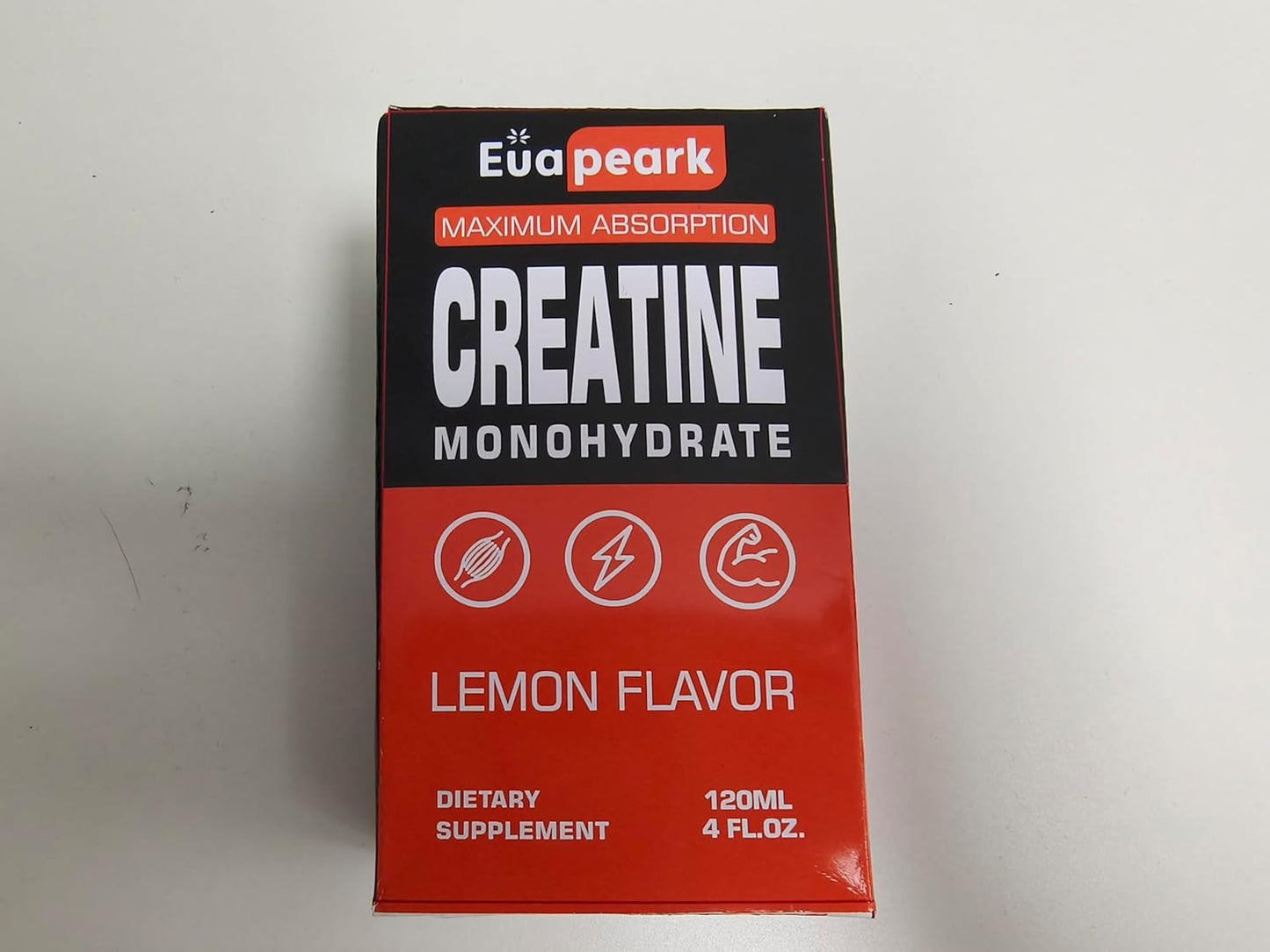 Fubkerm Creatine Monohydrate Liquid Supplement, 120ml Bottle, Single Pack