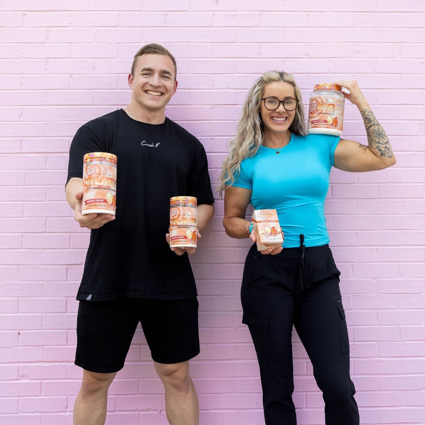 Fury V2 Pre-Workout Powder with Zum-XR® Caffeine, L-Citrulline, and Alpha GPC for Enhanced Gym Performance (40 Scoops, Fun Sweets™ Orange Cream Flavor)