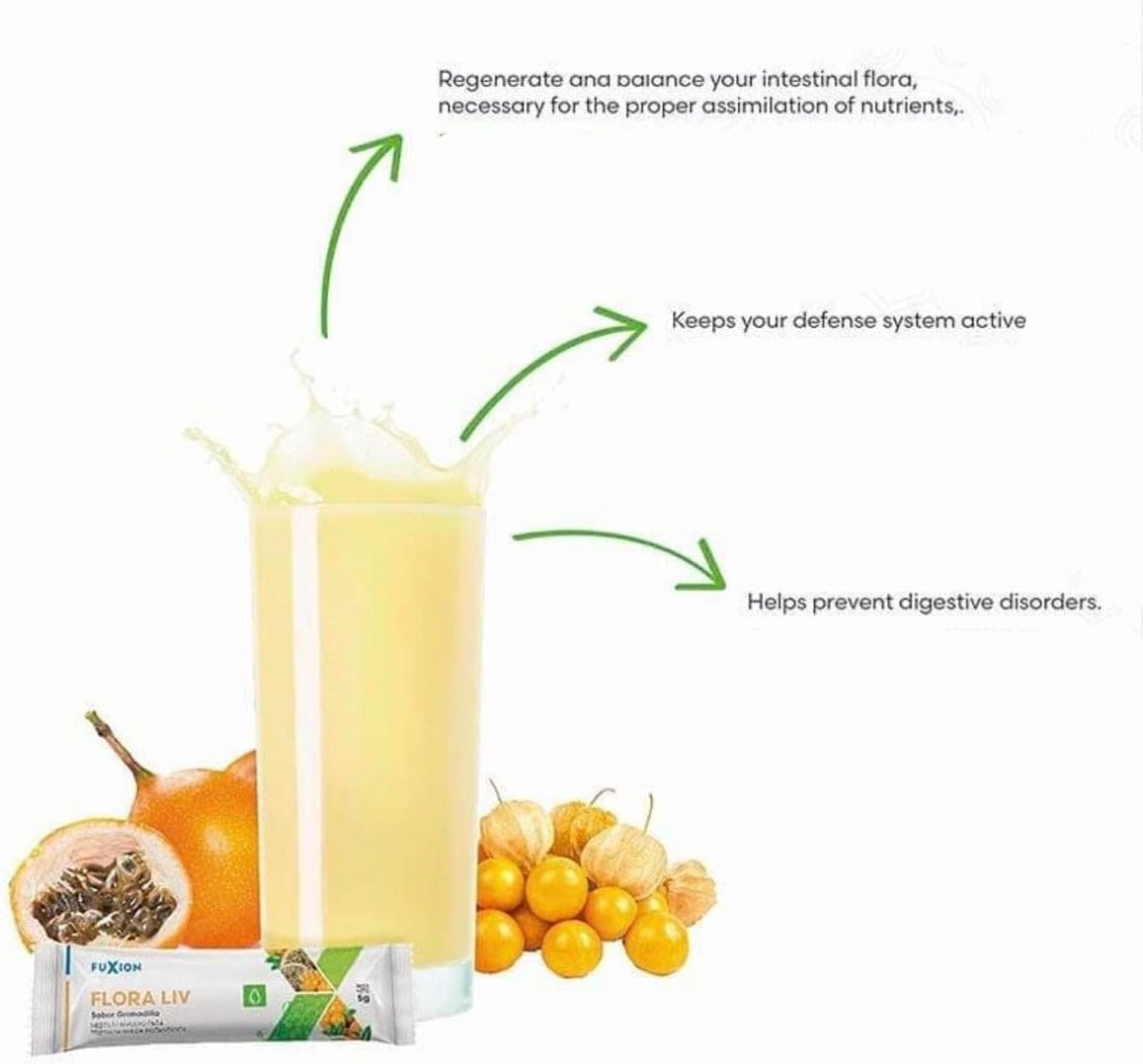 Fuxion Flora LIV Probiotic Sticks - 28 Count by FUXION