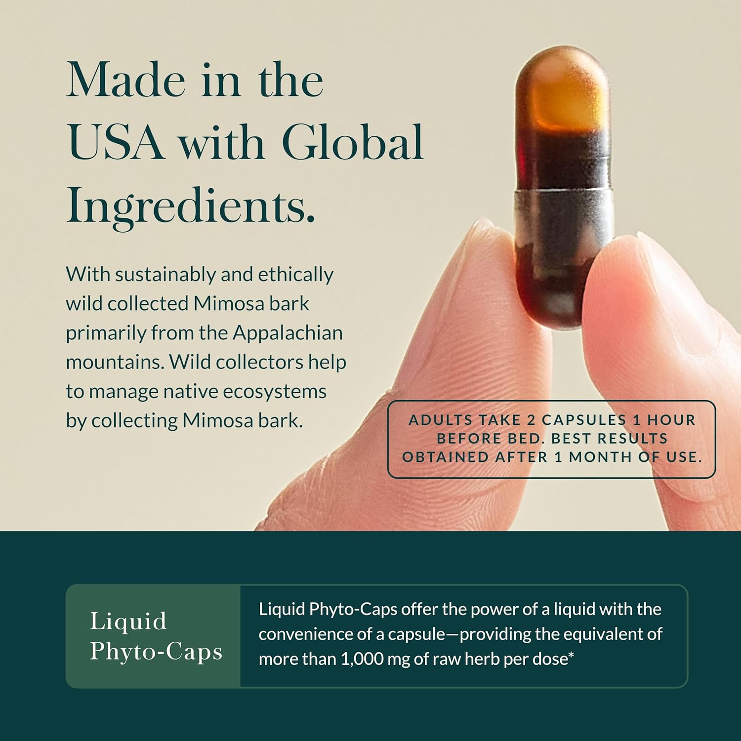 Gaia Herbs Menopause Supplement for Women - Nighttime Comfort Blend with Black Cohosh, Mimosa, Passionflower & St. John’s Wort - 60 Vegan Liquid Phyto-Caps