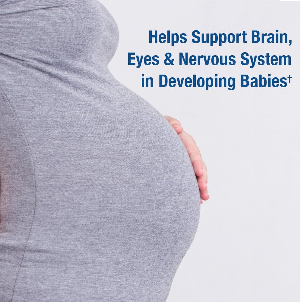 Garden of Life Oceans Mom Prenatal DHA Fish Oil Supplement - Strawberry Flavor, 30 Softgels, 350mg Omega 3 for Pregnancy Support