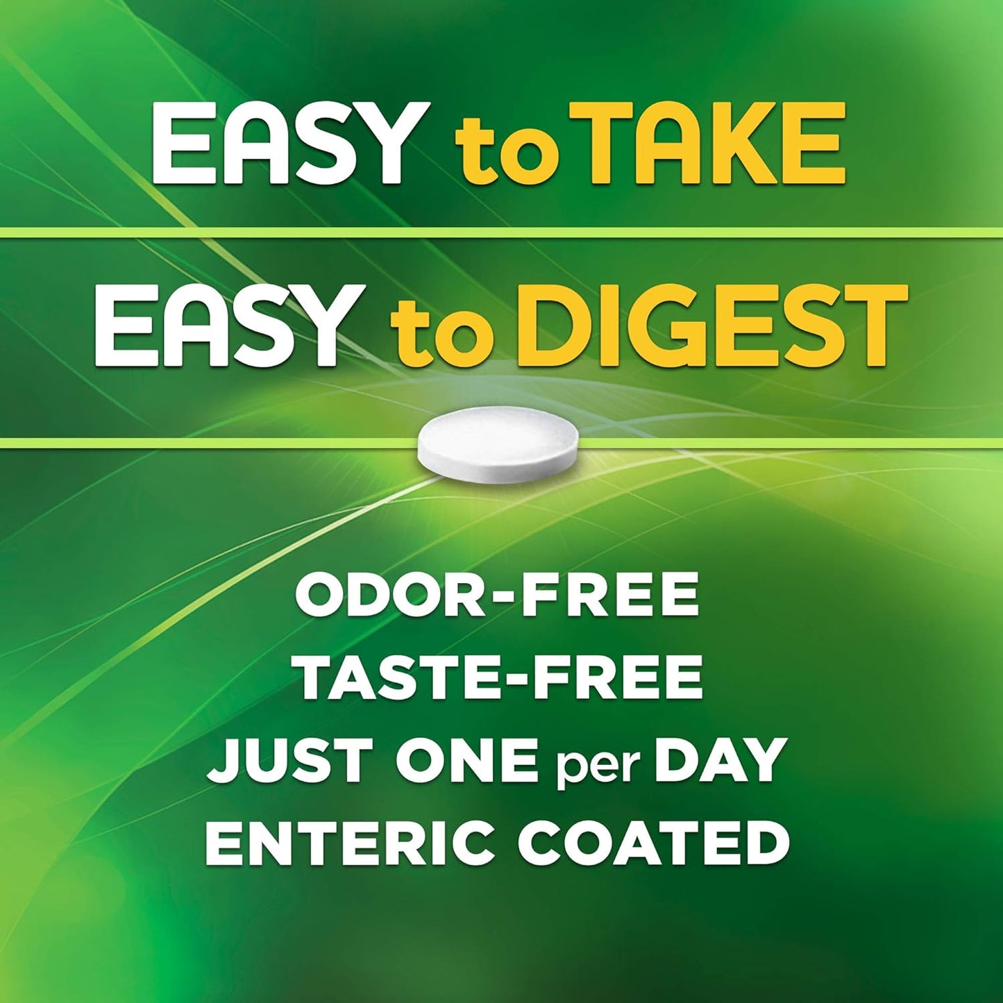 Garlique Garlic Extract Supplement for Healthy Cholesterol Support - 5000 mcg Allicin, Odorless & Vegan, 60 Caplets