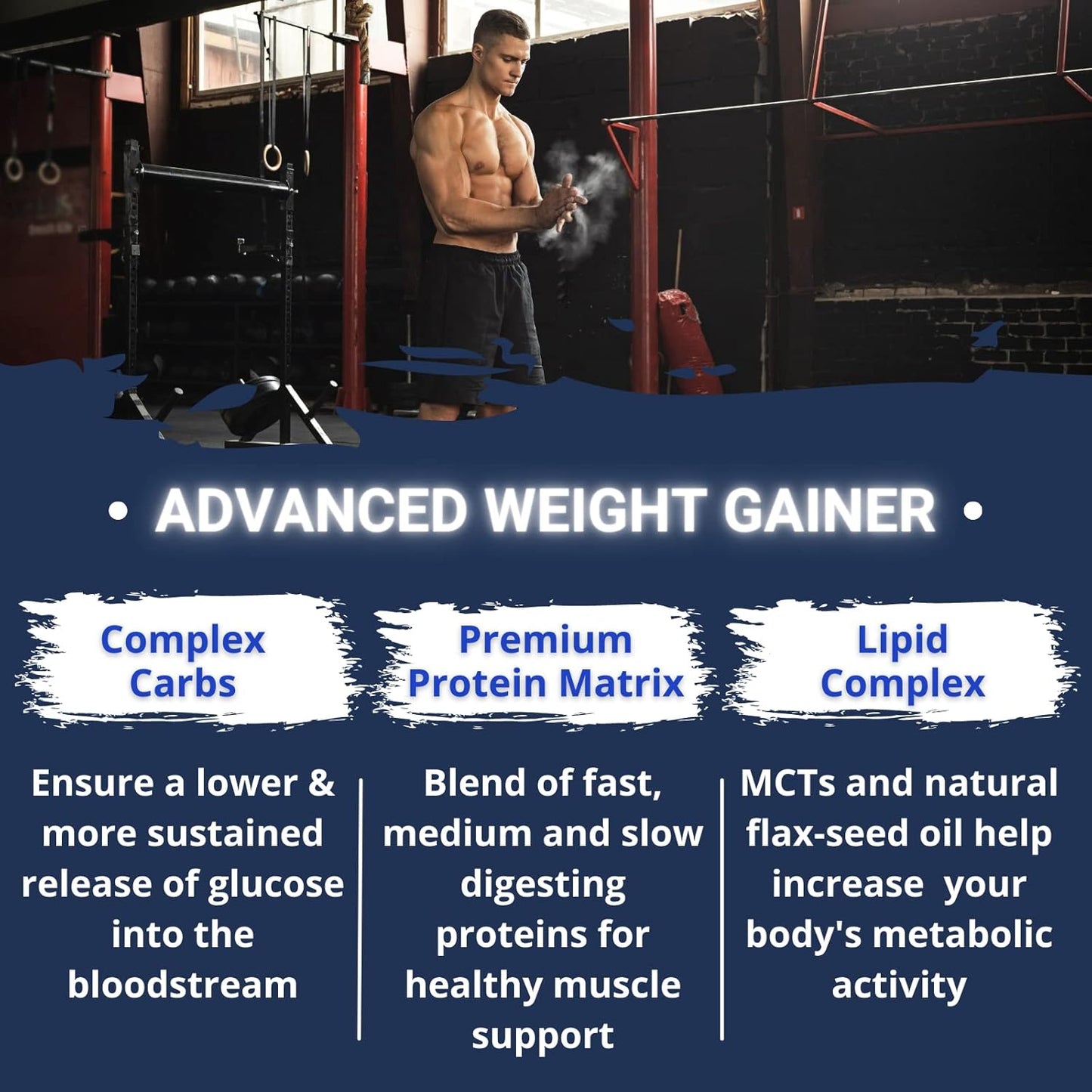 Gaspari Nutrition Real Mass Advanced Weight Gainer - Strawberry Milkshake Flavor - 12lb Jar