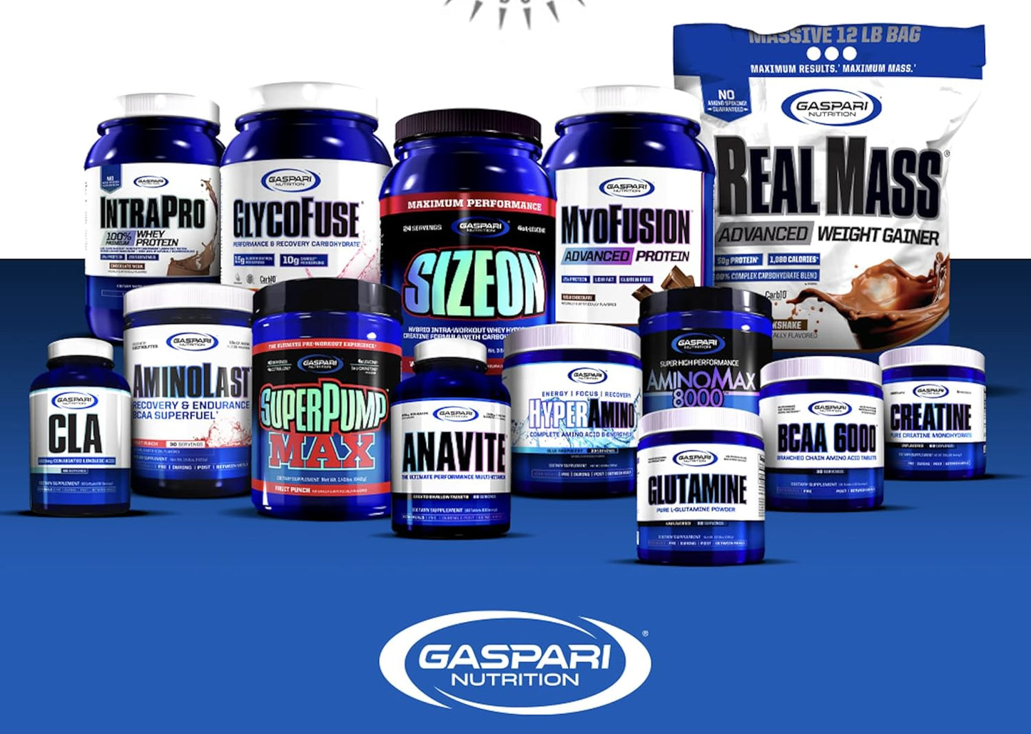 Gaspari Nutrition SuperPump MAX Pre Workout Powder, Nitric Oxide Booster for Muscle Growth & Recovery, Sustained Energy with Electrolytes (40 Servings, Orange Cooler)