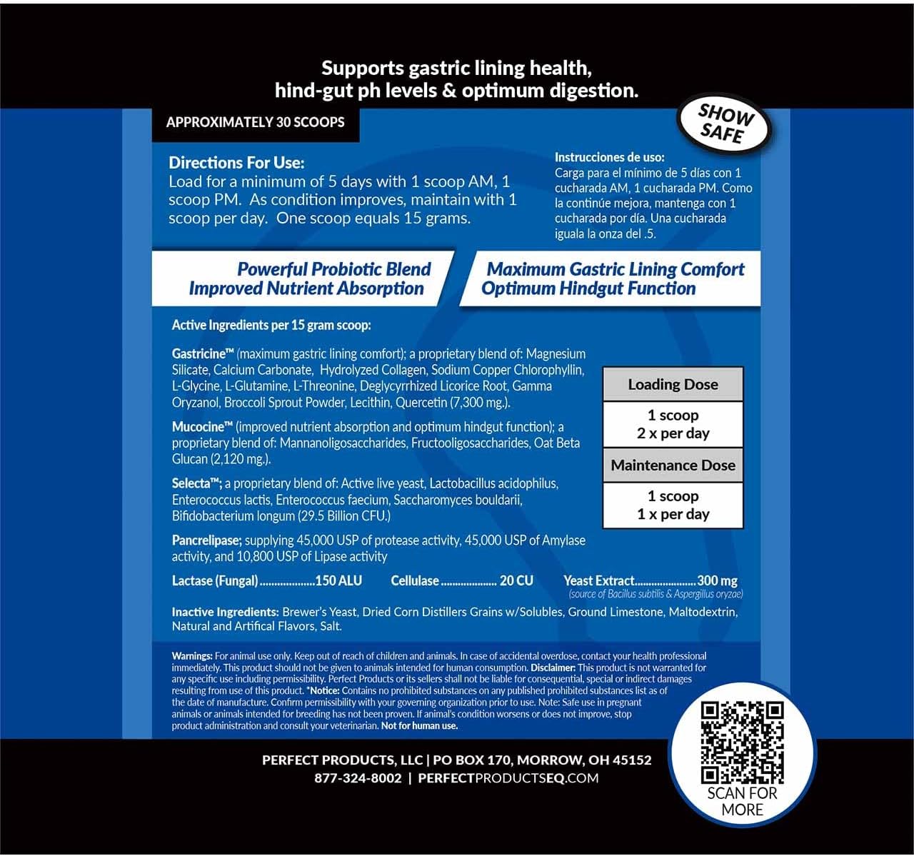 GastroEase EQ™ Complete Digestive Support Powder 2LB for Optimal Digestive Health