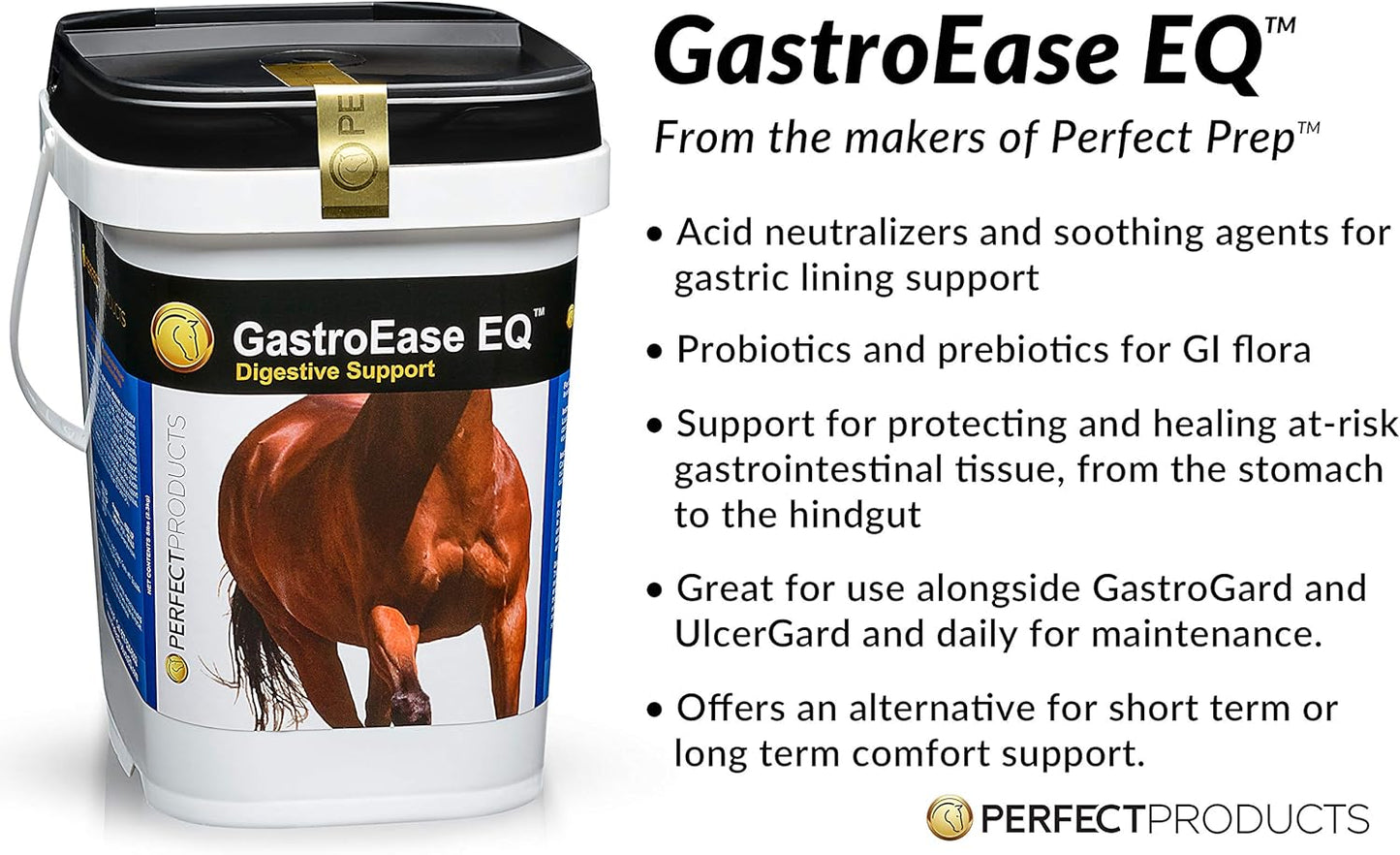 GastroEase EQ™ Complete Digestive Support Powder 5LB - Ideal for Equine Digestive Health