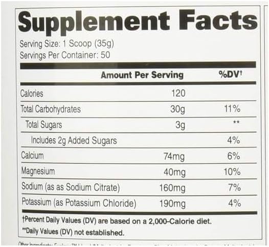 GAT SPORT Carbotein Grape Flavored High-Performance Glycogen Loader - 50 Servings