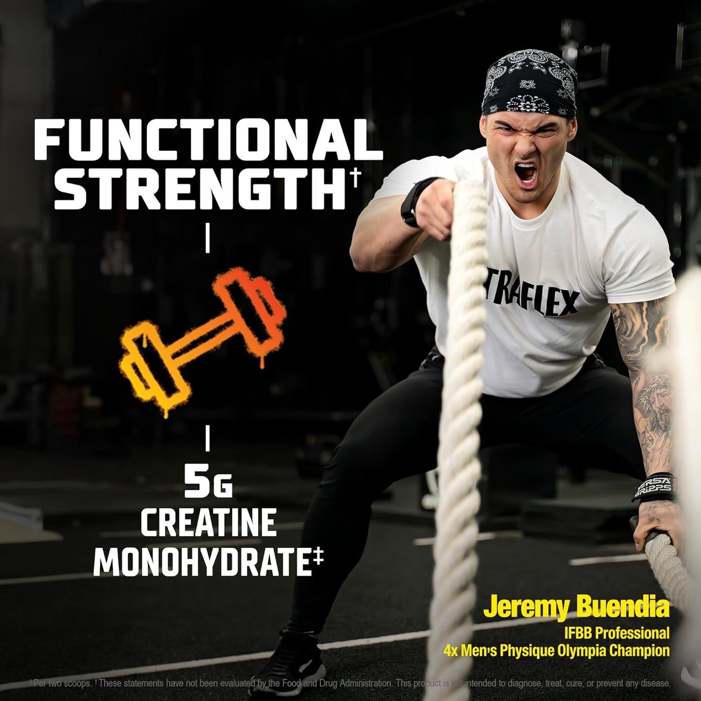 GAT SPORT Nitraflex KAOS Pre-Workout Powder in Peach Pineapple Flavor - Boost Your Workout Performance with this Powerful Supplement