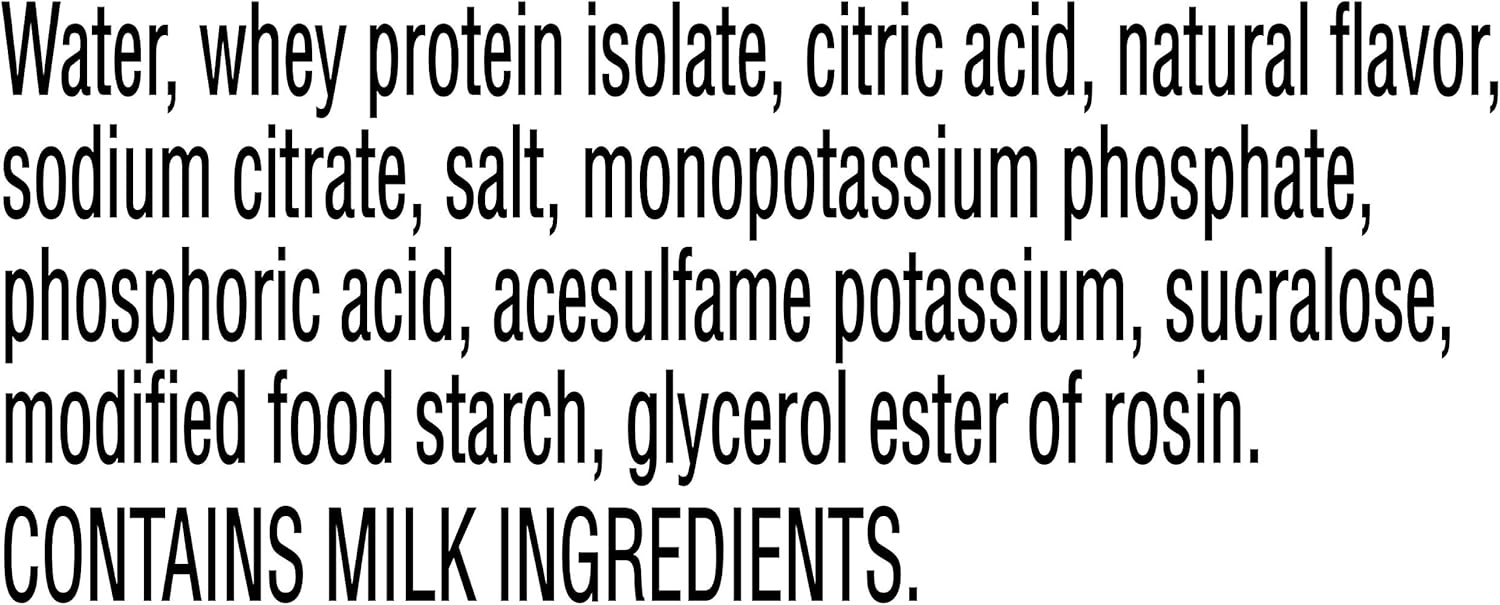 Gatorade Zero Glacier Cherry Liquid Electrolytes with 10g Whey Protein Isolate - 12 Pack of 16.9 Fl Oz Bottles