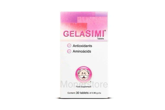 GELASIMI 30TAB CISTE - Antioxidants and Amino Acids Hair and Nails Supplement - 30 Tablets