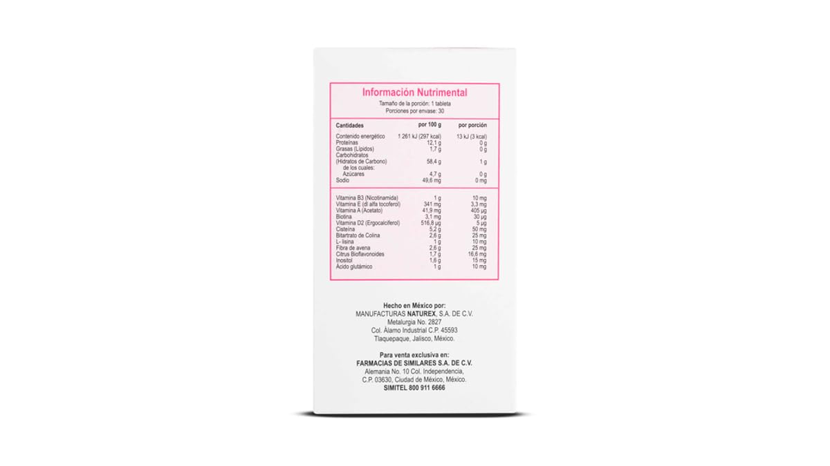 GELASIMI 30TAB CISTE - Antioxidants and Amino Acids Hair and Nails Supplement - 30 Tablets