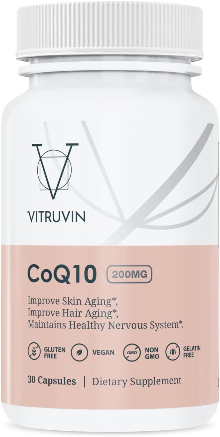 Generic Vitruvin Sport Recovery (Apigenin 2 x 50mg, COQ10 200mg, Resveratrol 500mg) Vegan, Non-GMO, Gluten-Free, Gelatin-Free.