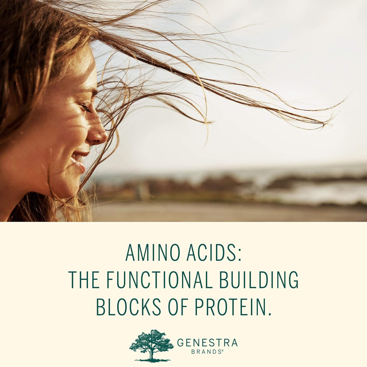 Genestra Brands Amino NAC Supplement | Vegan N-Acetyl-L-Cysteine Capsules | 60 Count