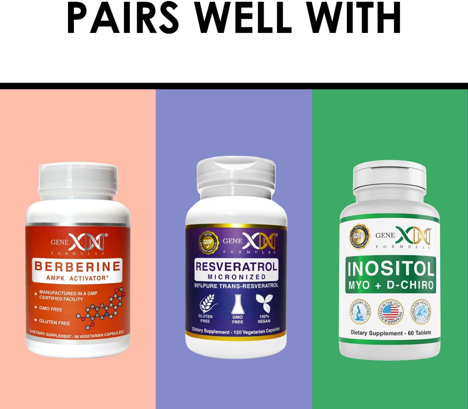 Genex Formulas NAC 500mg Capsules - N-Acetyl Cysteine for Liver Health - Non-GMO, Gluten Free, Vegan (100 Count)