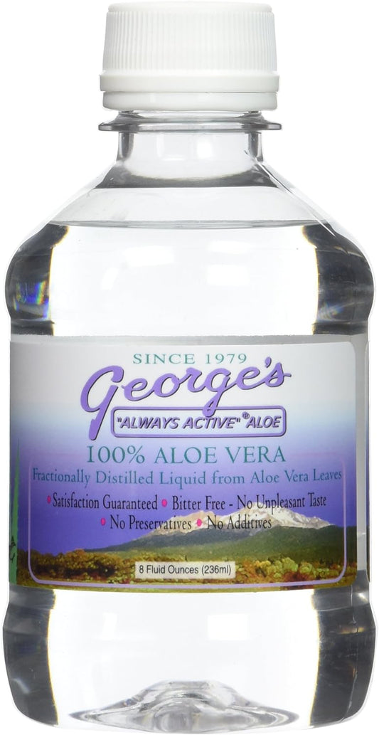 George's Always Active Aloe Vera Drink - 8 Fl Oz (Single Pack)
