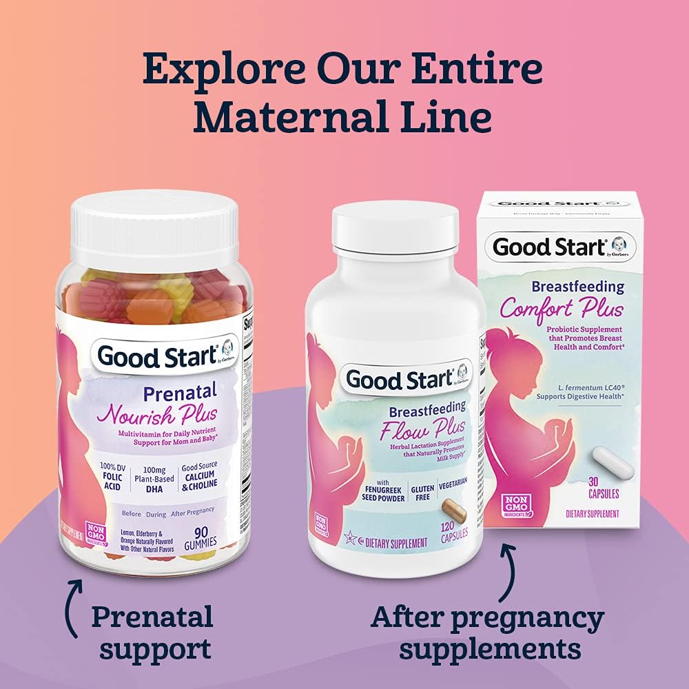 Gerber Good Start Probiotic Supplement, Breastfeeding Comfort Plus, 30 Capsules