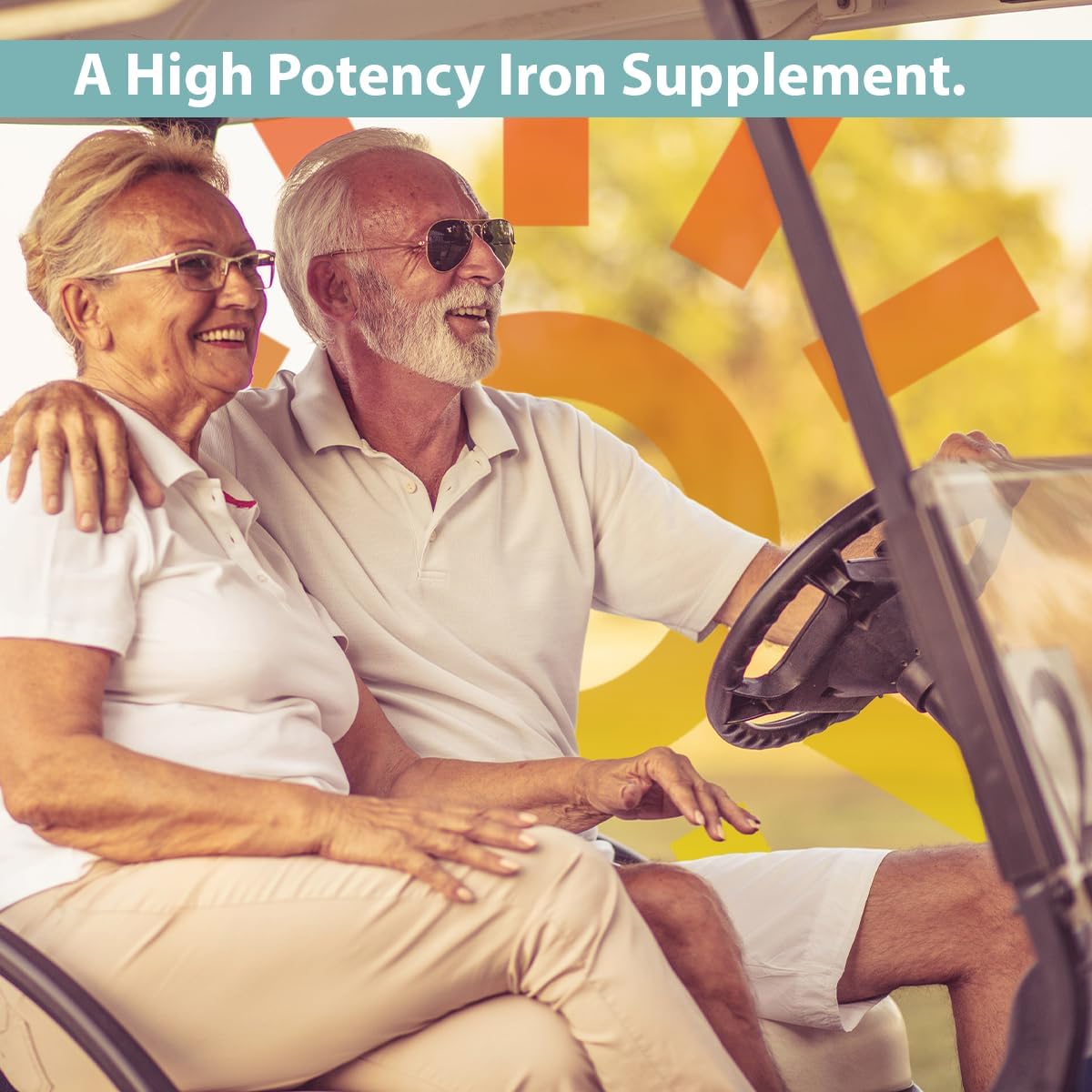 GeriCare Ferric X-150 High Potency Polysaccharide Iron Supplement Capsules - 100 Count Pack