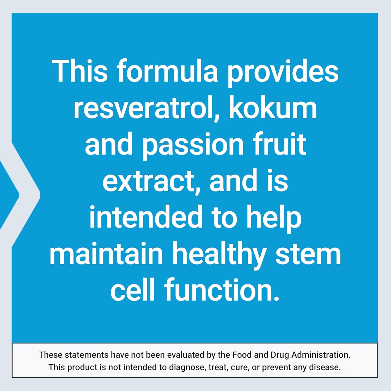 Geroprotect Stem Cell Supplement with Kokum & Passion Fruit Extracts, Trans-Resveratrol - 60 Capsules, Gluten-Free, Non-GMO, Vegetarian Formula for Healthy Cellular Renewal