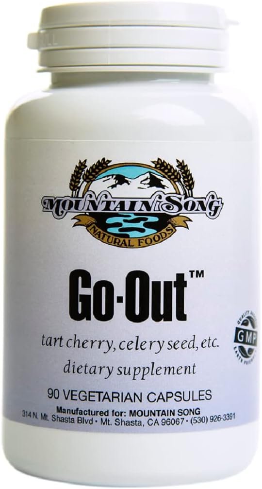 Get Out Relief Joint Formula with Tart Cherry, Celery Seed, and Turmeric Root - Uric Acid Support for Active Living