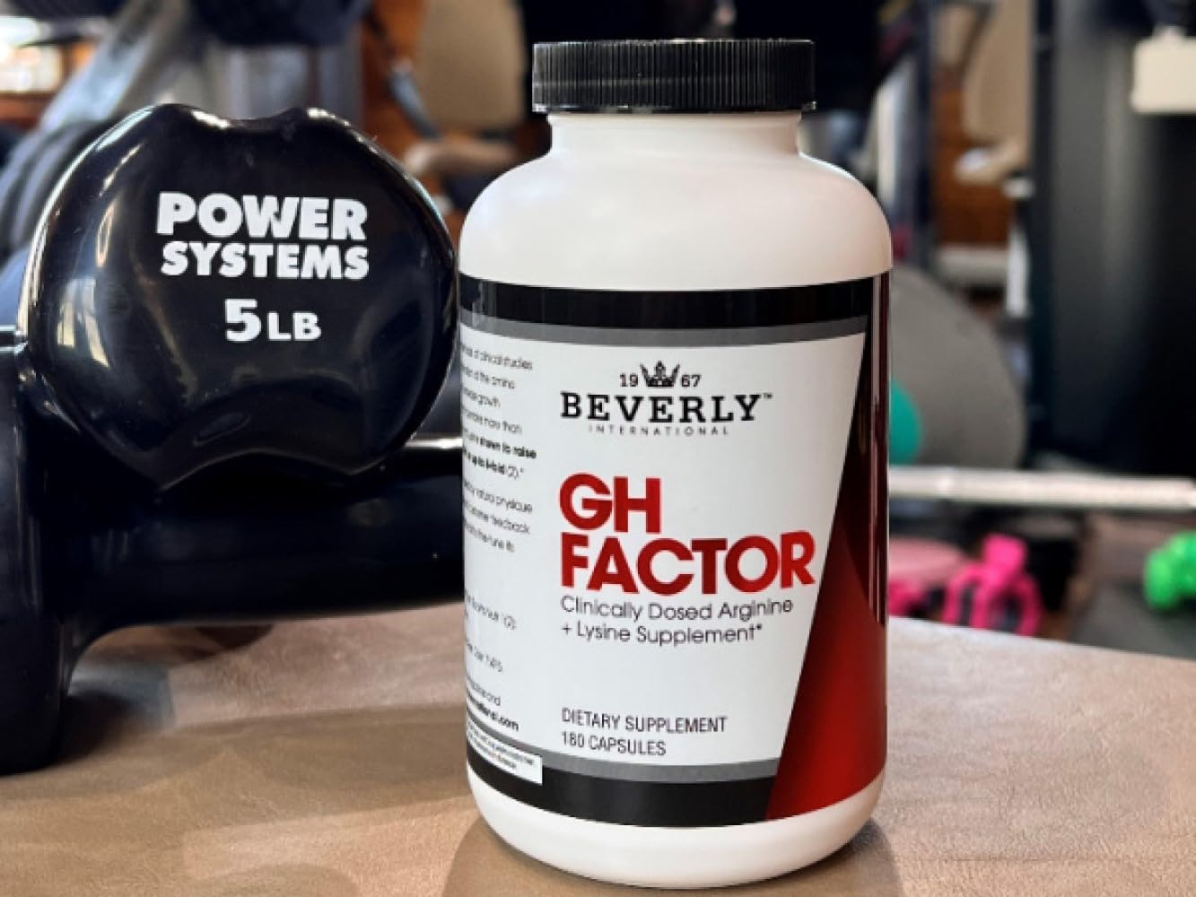 GH Factor by Beverly International: 180 Capsules for Optimizing Growth Hormone Levels. Boost Muscle Growth and Recovery Naturally. Ideal for Men and Women.