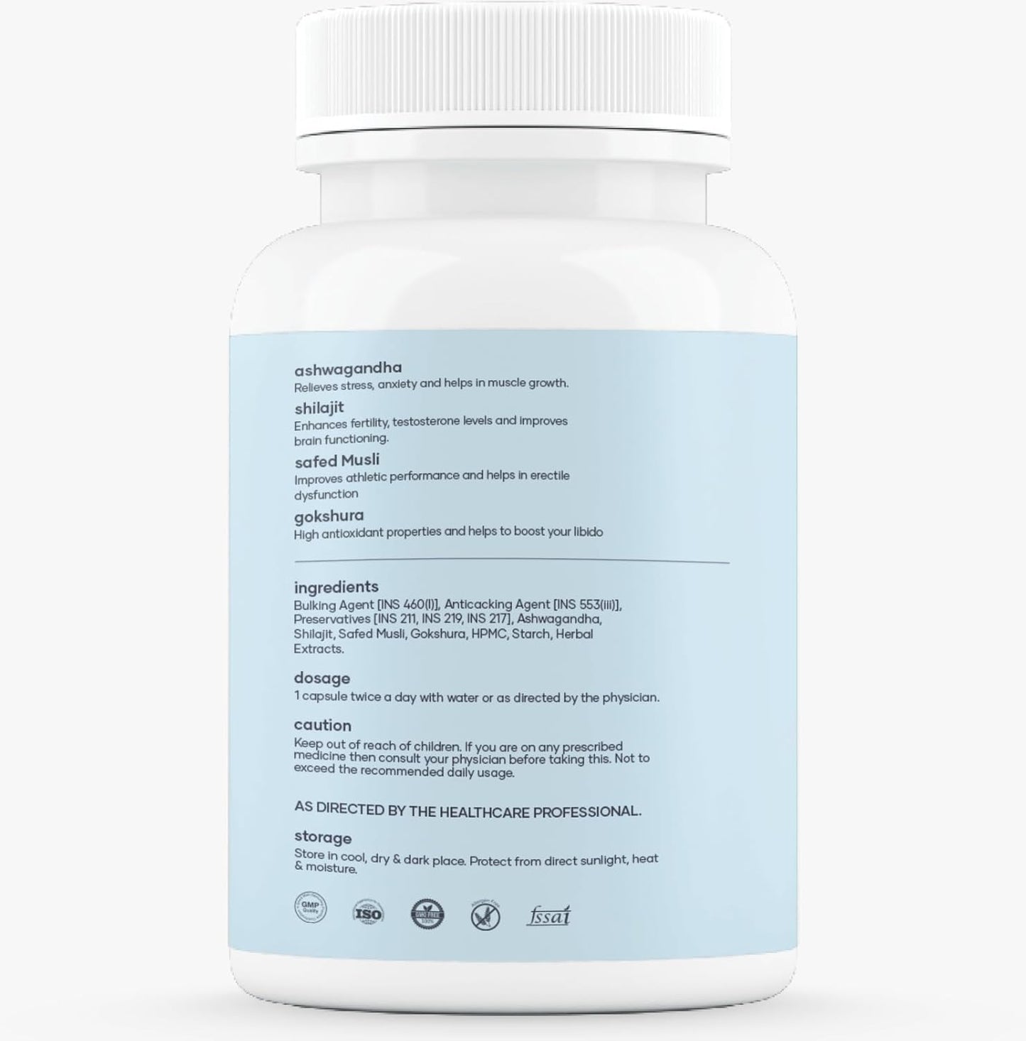 GHC Surge Max Natural Caps - Mars (60 N) | Ayurvedic Formulation for Overall Well Being | Good Health Co.