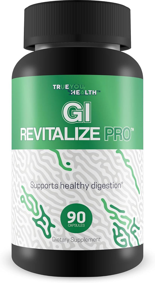 GI Revitalize Pro: Gut Health Supplements for Improved Digestion, Nutrient Absorption, and Regularity - Vitamin D, Psyllium, Immune Support
