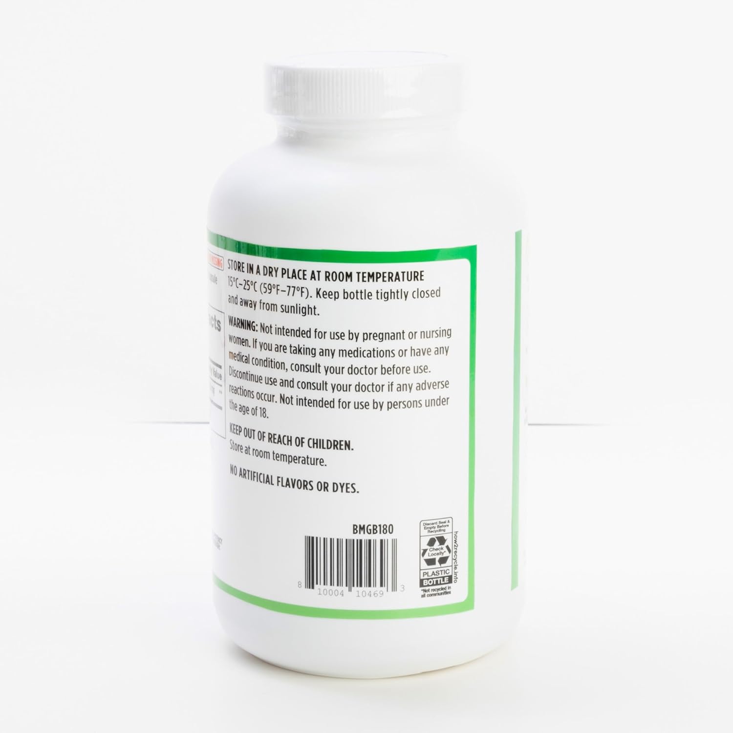 Ginkgo Biloba Dietary Supplement 120mg Capsules - Promotes Brain Health & Function - 180 Servings