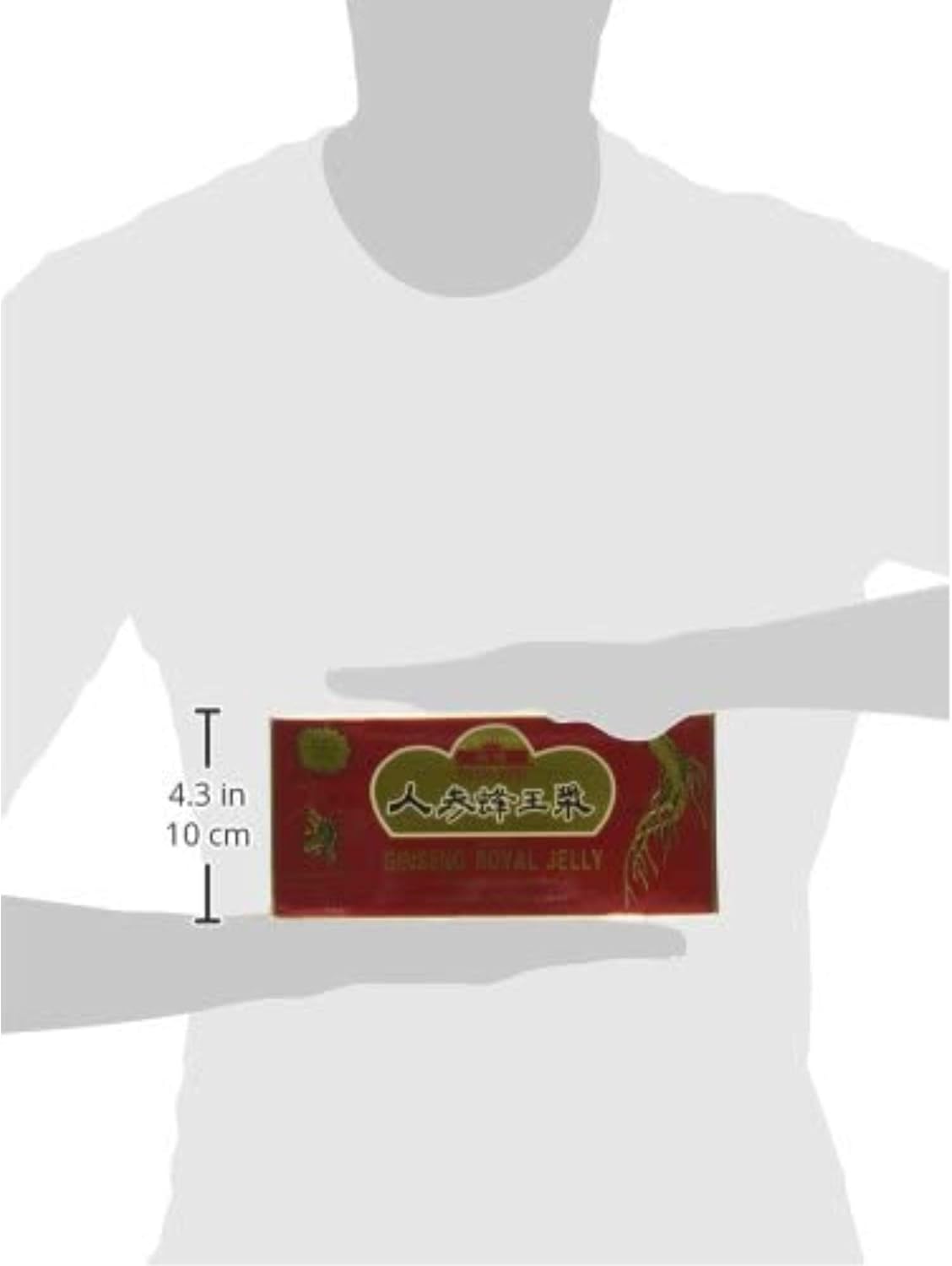 Ginseng and Royal Jelly Honey Base Vial - 10 Pack, 0.02 lbs