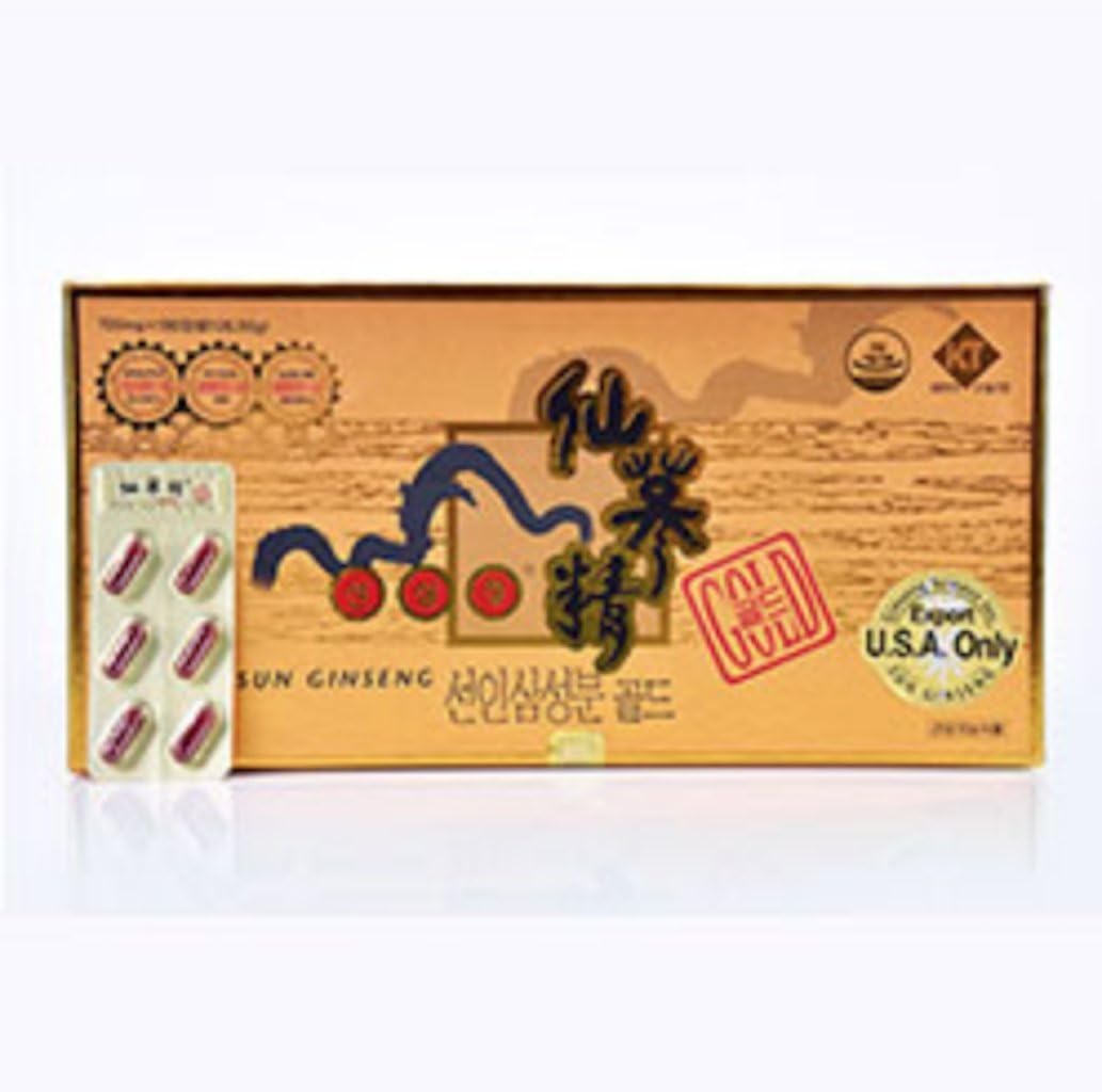 Ginseng Science Sun Ginseng Gold (30 Blisters) - Boost Immune System and Fight Fatigue