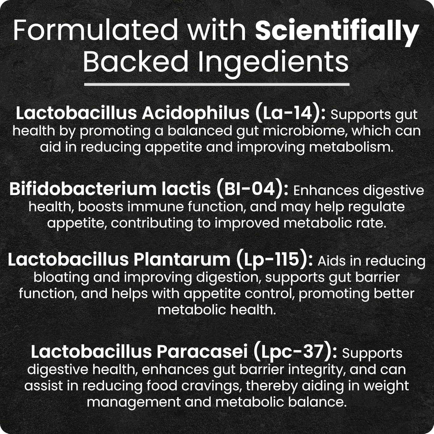 GLP-1 Probiotic by PhenPro-X Labs: Boost Metabolism, Support Overall Health, Delayed Release Formula, Third-Party Tested for Men & Women - 60 Capsules