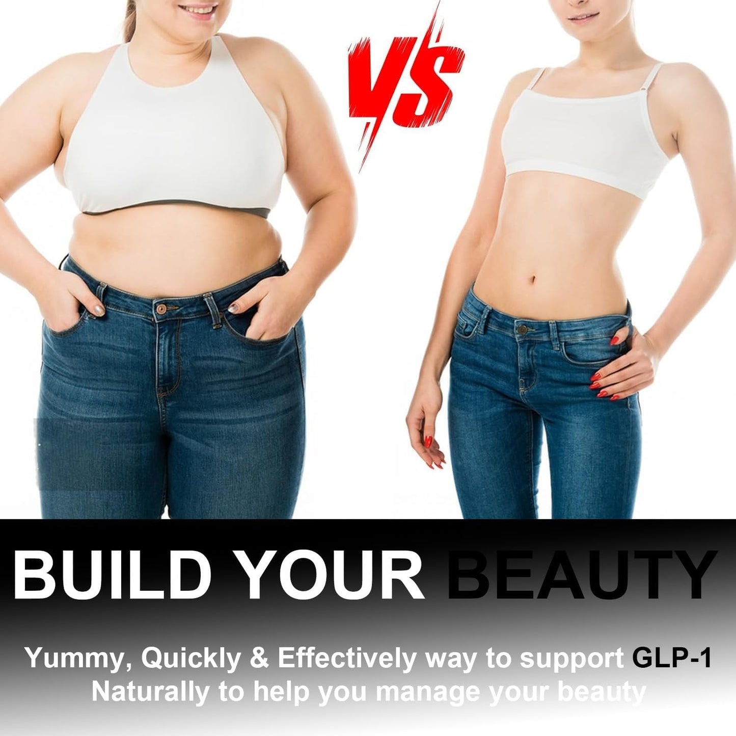 GLP-1 Probiotic Gummies for Men & Women - 60 Count (1-Pack) - Sugar-Free GLP 1 Supplement