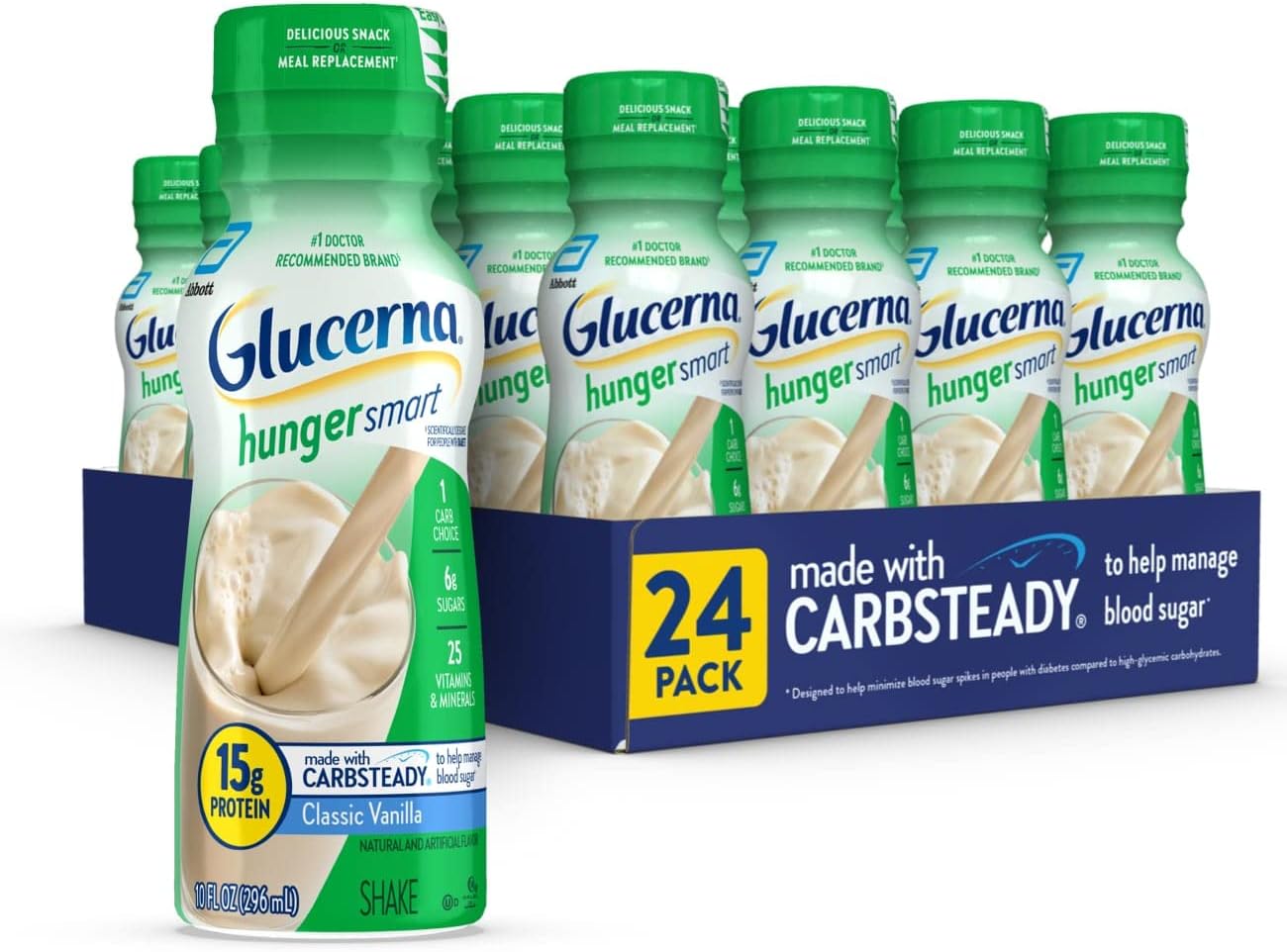 Glucerna Hunger Smart Shake: Diabetic Drink for Blood Sugar Management and Nutritional Support