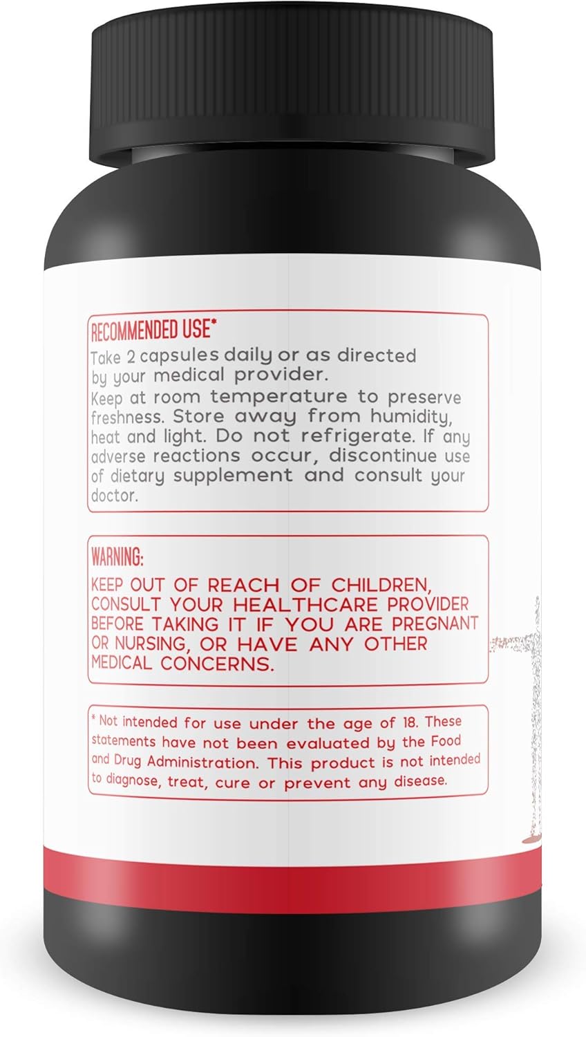 Gluco Type 2 Blood Flow Support Supplement for Healthy Circulation and Blood Vessel Health