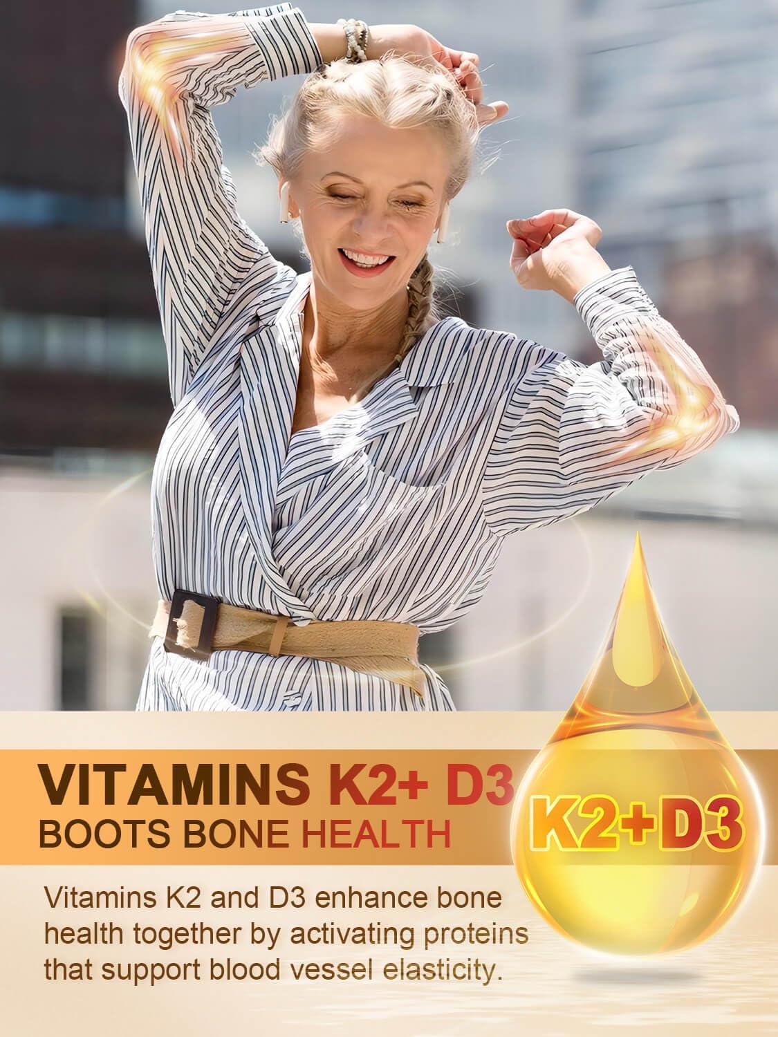 Glucosamine Chondroitin Joint Support Supplement with MSM, Collagen, Turmeric - Shellfish Free, 120 Capsules for Men & Women