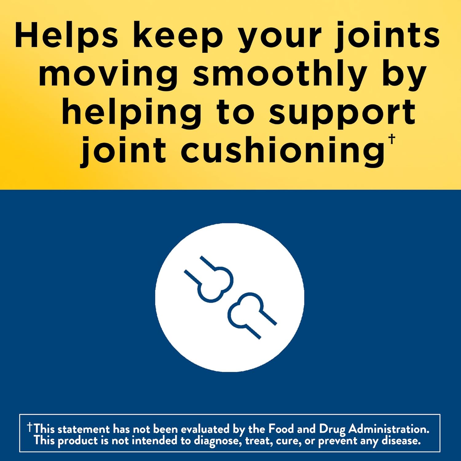 Glucosamine Chondroitin MSM Joint Support Dietary Supplement 120 Caplets