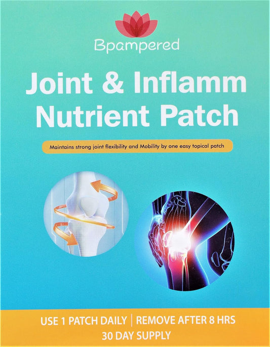 Glucosamine Chondroitin MSM Patch for Joint Health & Mobility - Joint Discomfort Relief & Flexibility Support