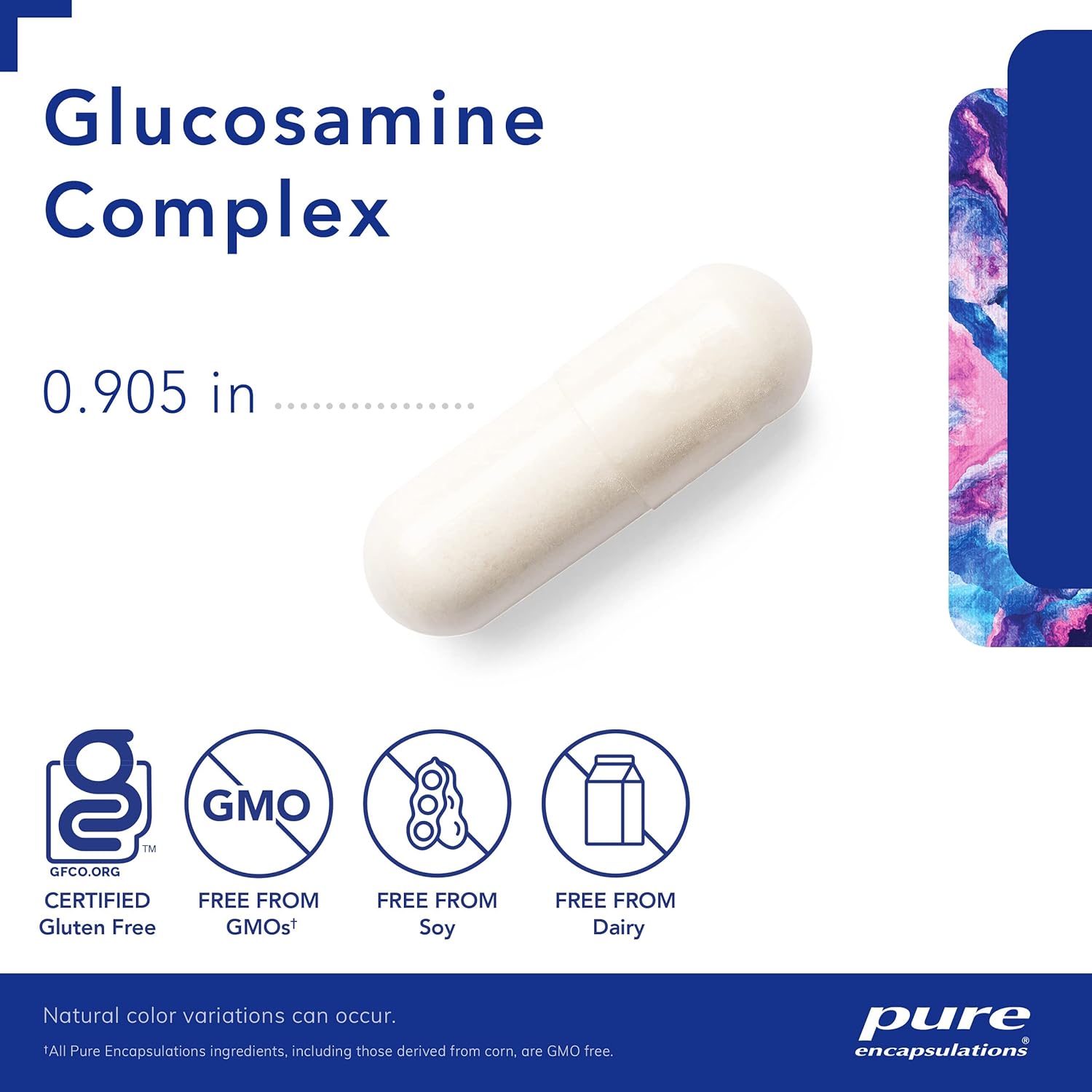 Glucosamine Complex with Manganese | Cartilage Support Supplement | 180 Capsules by Pure Encapsulations