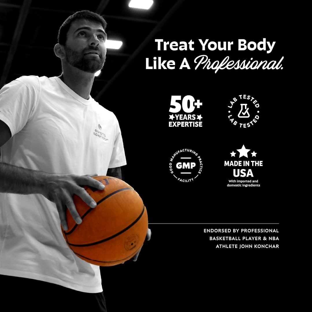 Glucosamine HCI 1500mg Chondroitin Sulfate 1200mg Supplement for Joint Health - 120 Capsules, Men & Women, Supports Daily Function