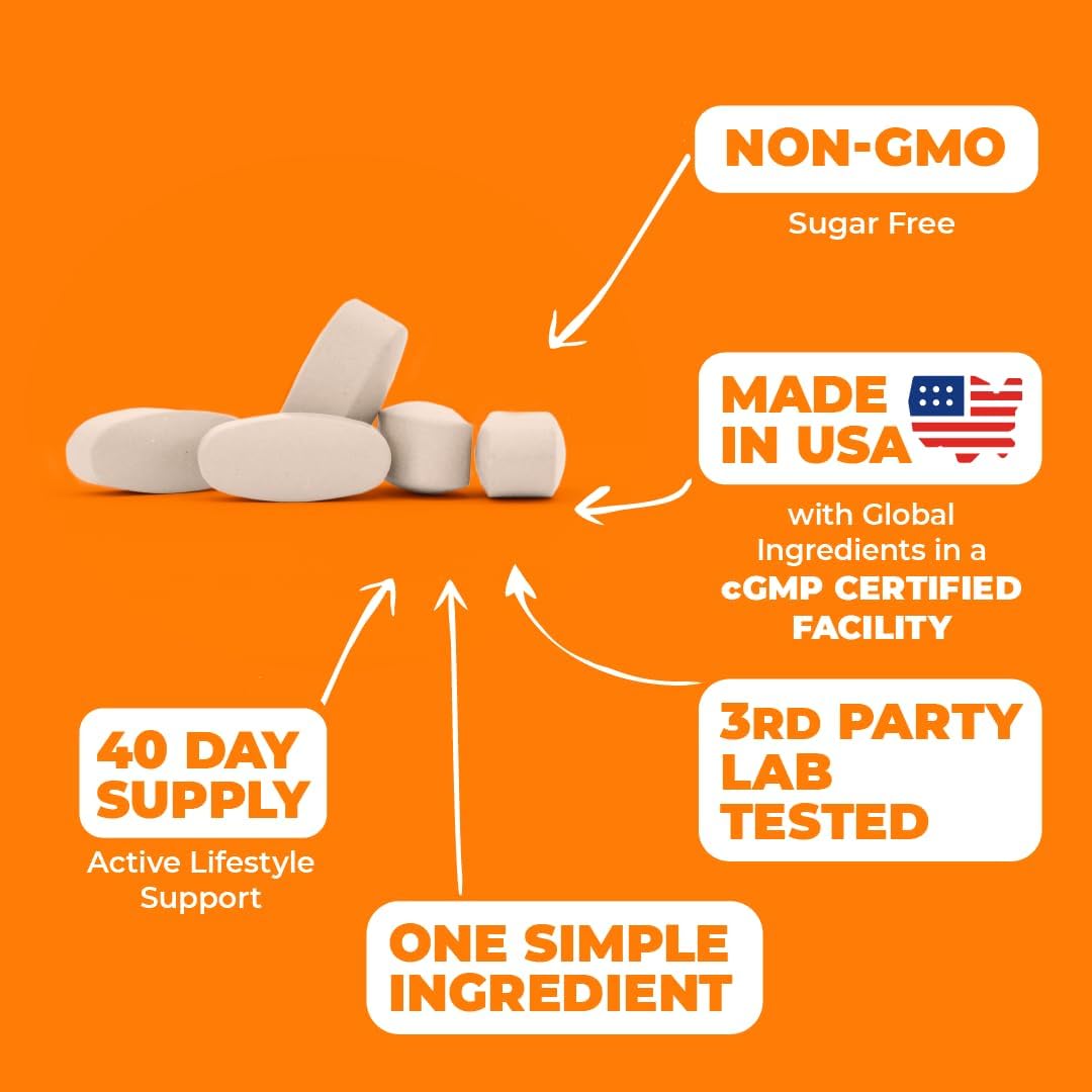 Glucosamine Sulfate 1500mg Joint Support Supplement for Cartilage, Bone & Joint Health - Antioxidant Properties - Inflammatory Response Aid - Relief for Back, Knees & Hands - 120 Count