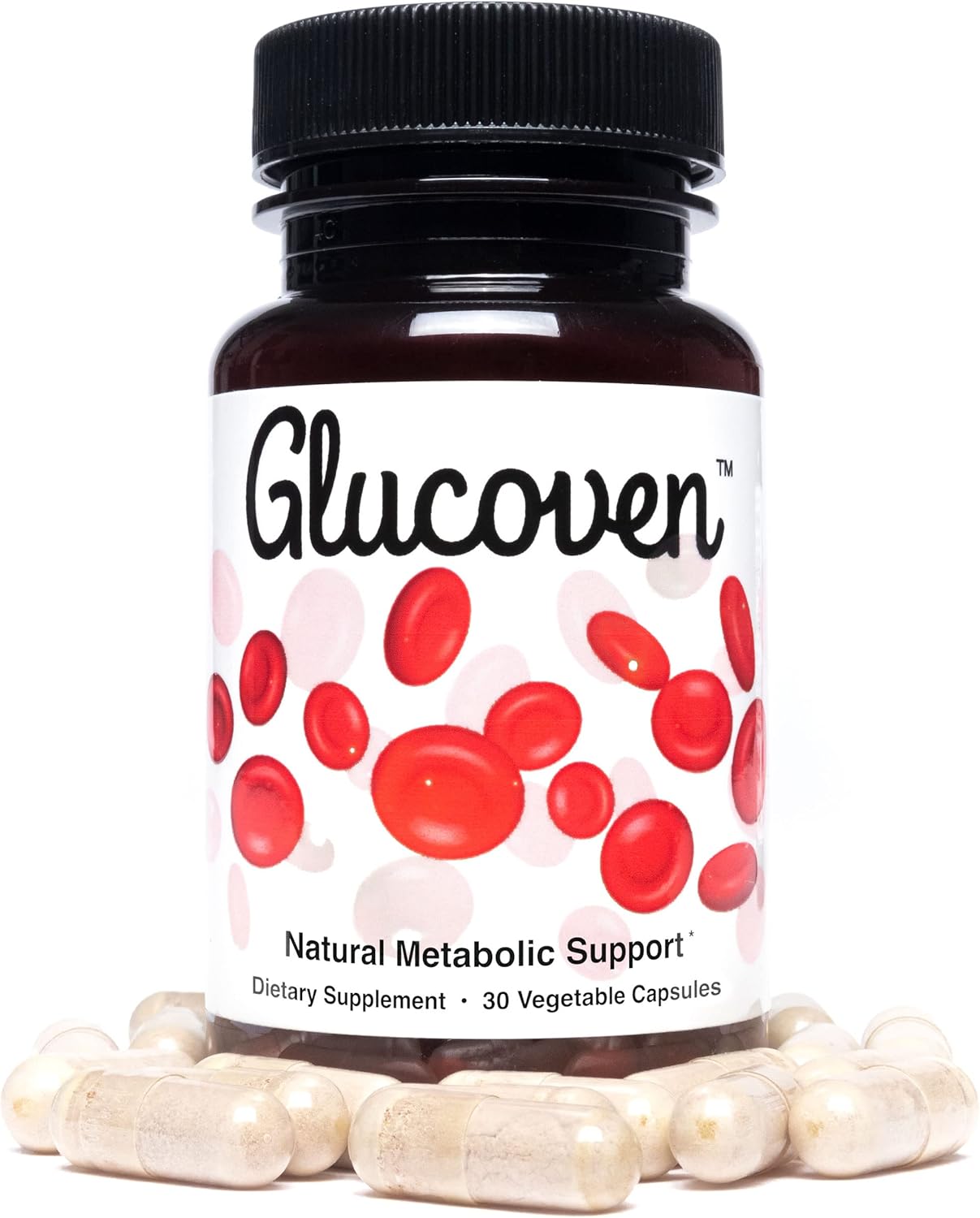 Glucoven Natural Metabolic Support Supplement - Non-GMO, Vegan, Gluten-Free Formula