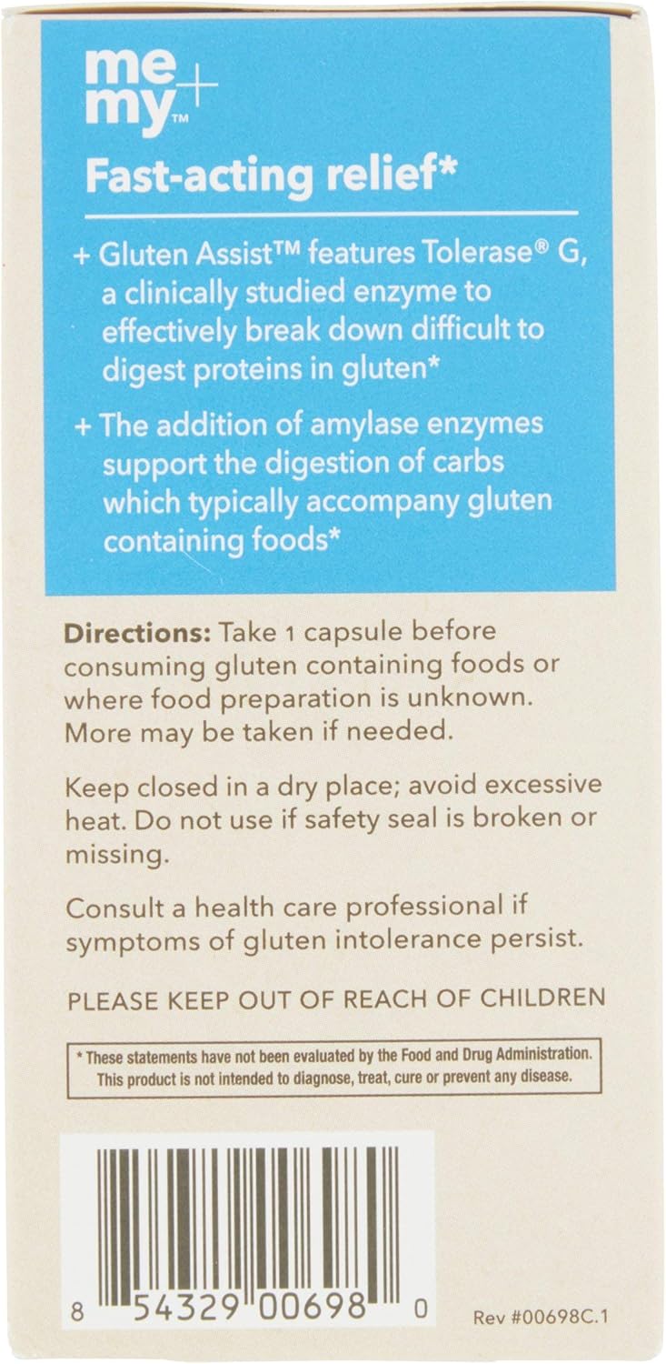 Gluten Assist Dietary Enzyme Supplement for Digestive Support