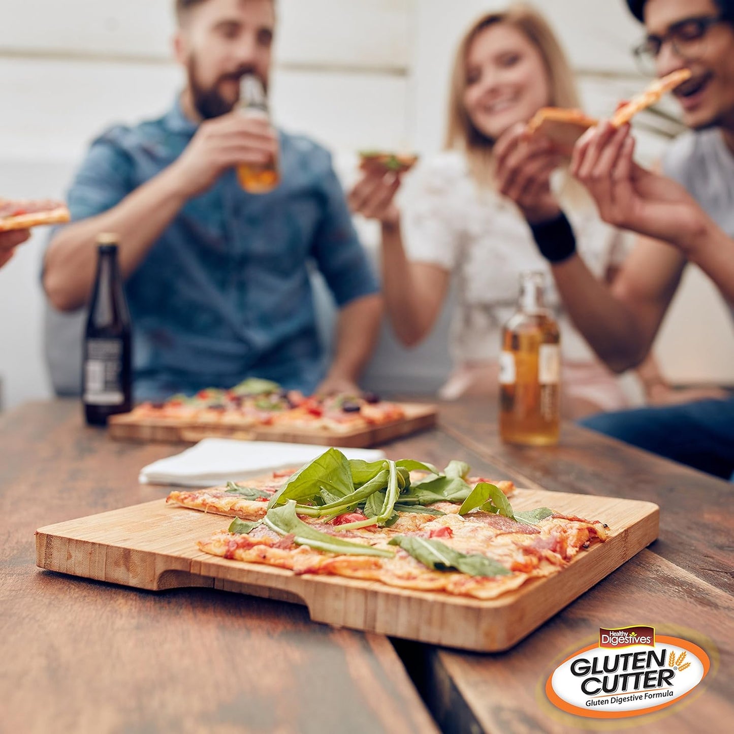 Gluten Cutter Enzyme Formula for Improved Digestion - Supports Gluten, Wheat, Dairy & Grain Breakdown - 30 Capsules