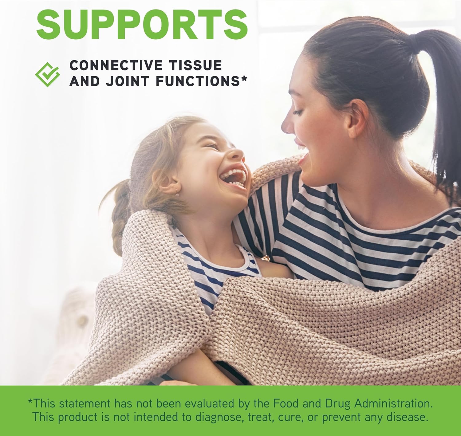 Gluten-Free DaVinci Labs Natural Flex Joint Support Supplement with Glucosamine & Chondroitin - 90 Capsules