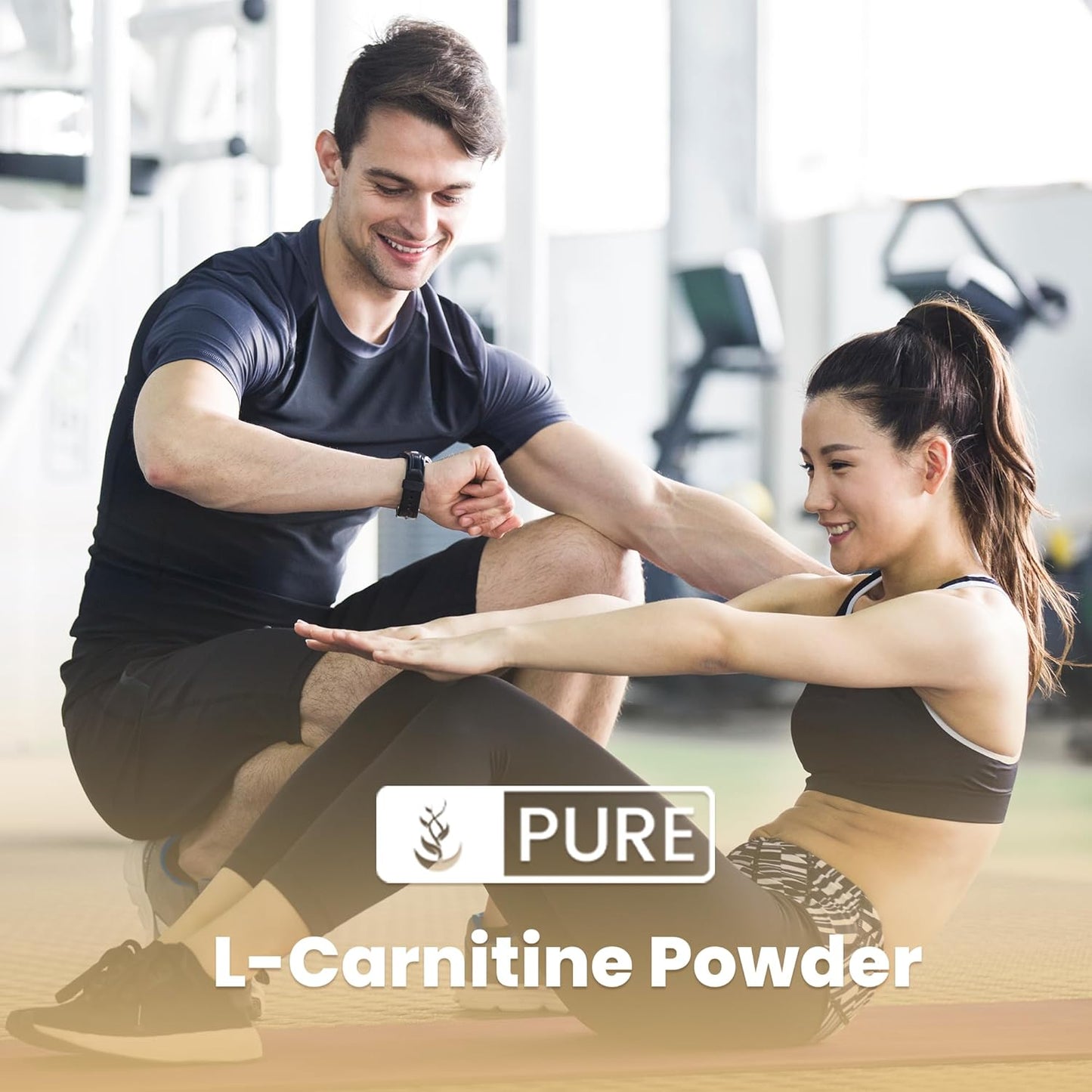 Gluten-Free L-Carnitine Powder (4 oz) - Pure Original Ingredients, Non-GMO Dietary Supplement