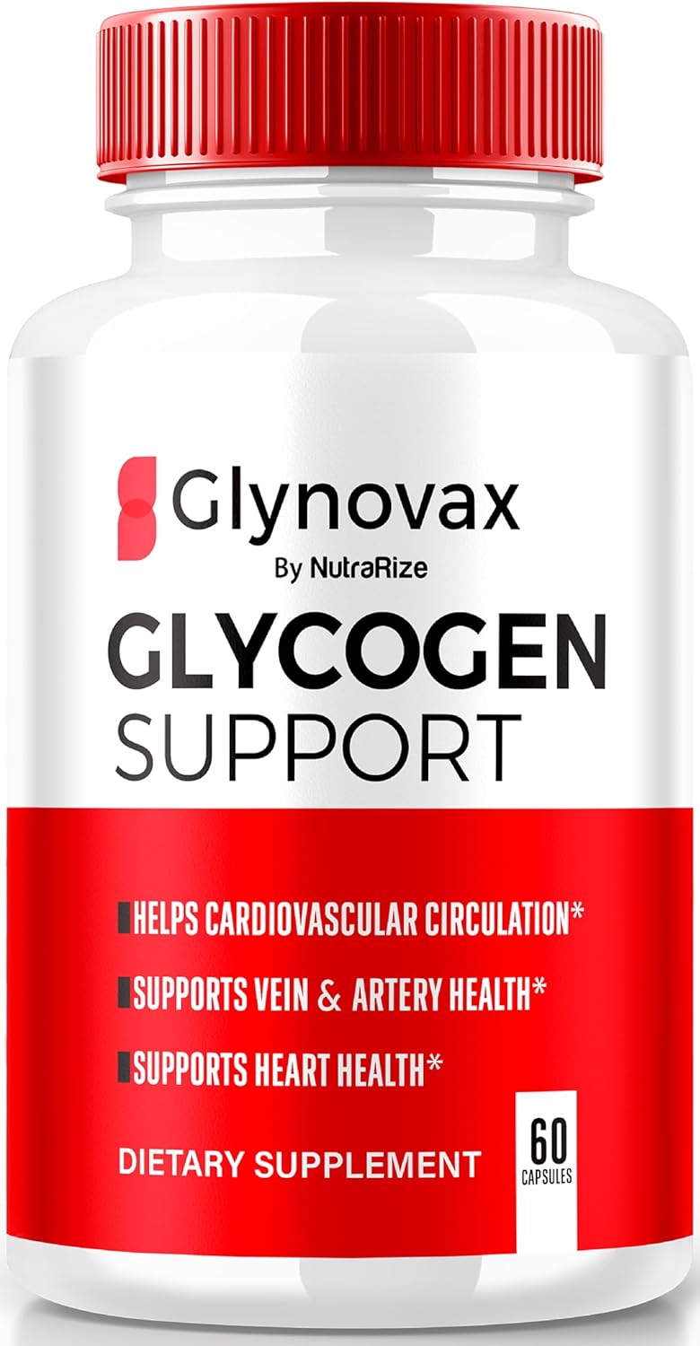 Glynovax Glycogen Support Formula Supplement - Maintain Healthy Levels - Official Reviews (60 Capsules)