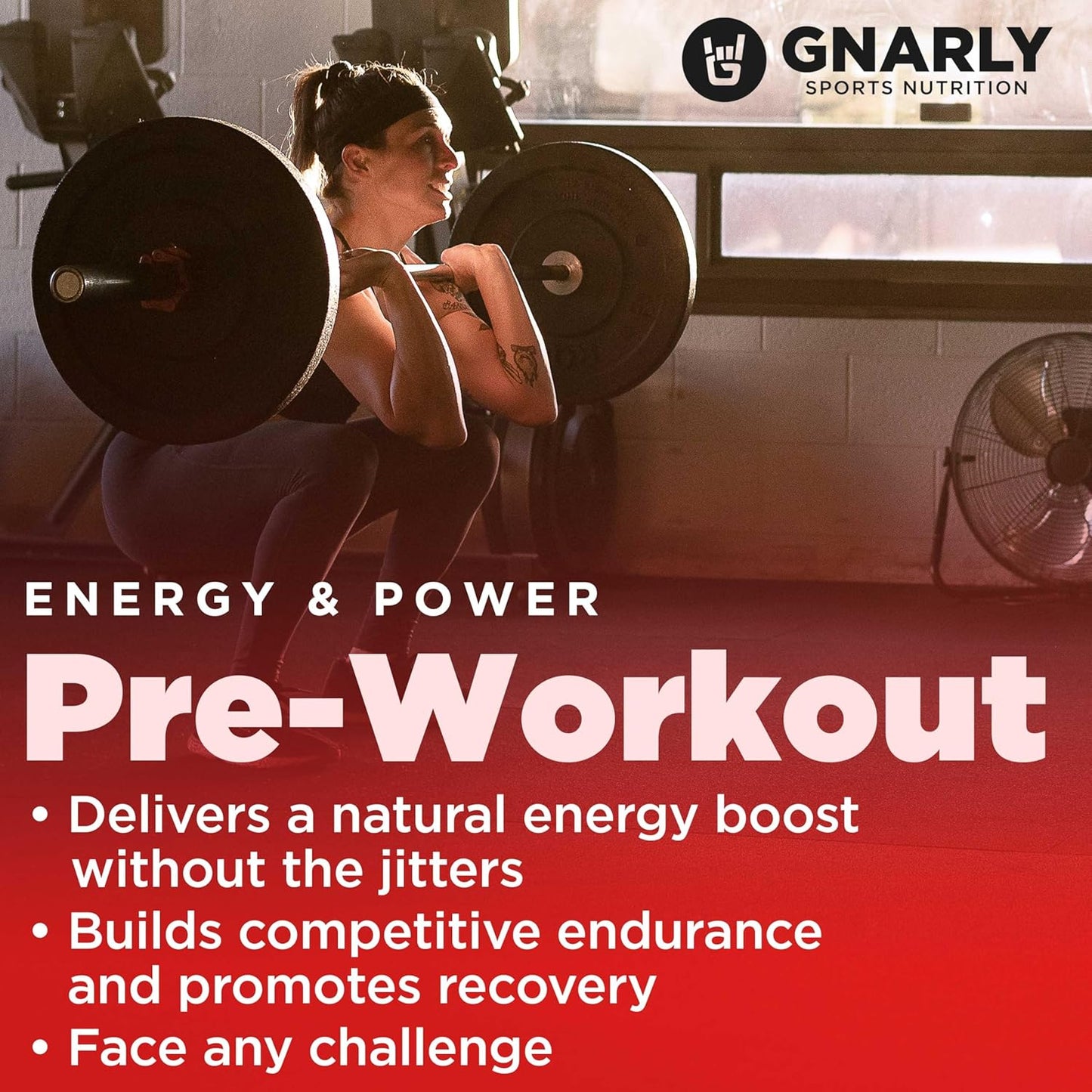 Gnarly Nutrition Preworkout Mango and BCAAs Fruit Punch Combo Pack (25.4oz)